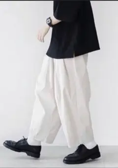 remer ルーズワイドアンクルパンツ S