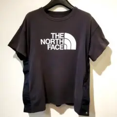 THE NORTH FACE×SACAI ノースフェイス×サカイ 切替 Tシャツ