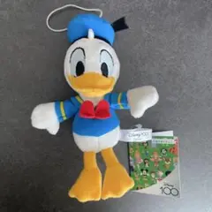 ディズニー　100thセレブレーション　マスコット　ドナルド
