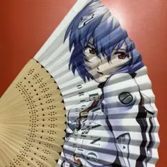 エヴァンゲリオン 扇子 ★おまけ付き(ポストカード）