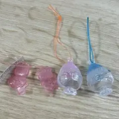 サンリオ　プレミアム　3個セット　かき氷　ハローキティ マイメロディ　シナモン