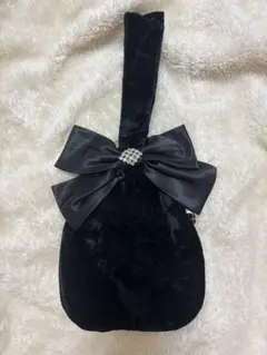 ブラック パーティーバッグ お嬢様 BLACK Party Bag for