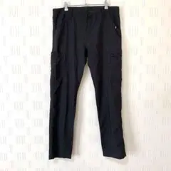 RealBvoice リアルビーボイス カーゴパンツ　カジュアルパンツ　黒　LL