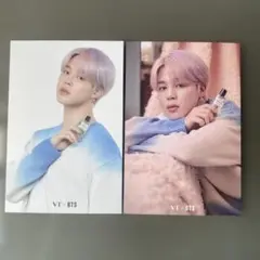 VT x BTS JIMIN カード2枚