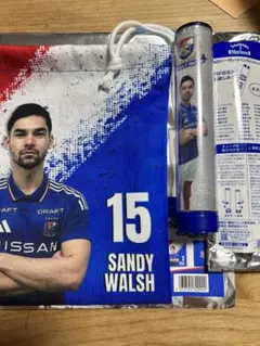 マリノス　SANDY WALSH 応援グッズ 15番