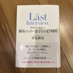 ラストインタビュー 藤島ジュリー景子との47時間