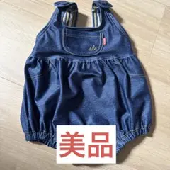 ベビー水着　デニム風　男の子　女の子