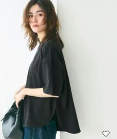 新品　OE天竺5部袖ビッグTシャツ　コカ