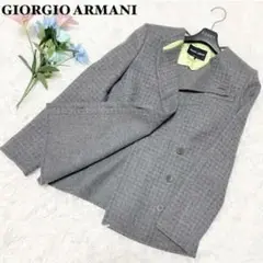 美品✨ GIORGIO ARMANI (ジョルジオアルマーニ)変形ジャケット M