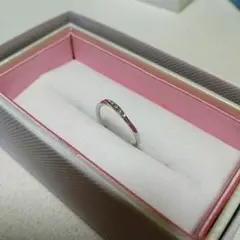 カナル4℃ k10 ホワイトゴールド 9号