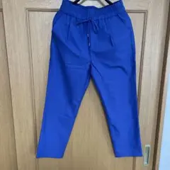 レディース　カジュアルパンツ　ブルー