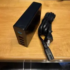 ANKER USB PD 4ポート充電器 黒 中古