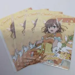 くじ引き堂 御坂美琴 誕生日当日限定ブロマイド 魔法少女 4枚