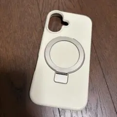 iPhone16ケース　シリコン　リング　スタンド　MagSafe