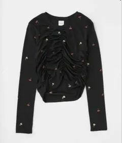 【完売商品】moussy FLORALRANDOMGATHERLS Tシャツ
