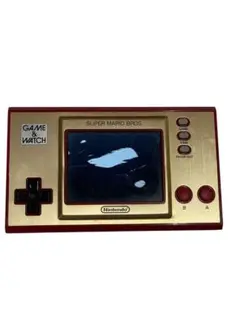 【ジャンク】任天堂　ゲームウォッチ　スーパーマリオ