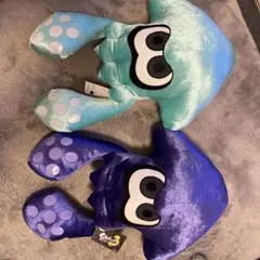 スプラトゥーン3 ダイカットクッション パープル グリーン