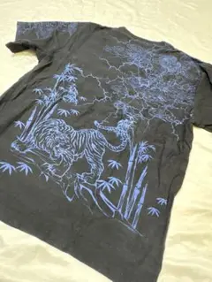 BULLET NOISE バレットノイズ　和柄　雷神　虎　4L 大きい　y2k