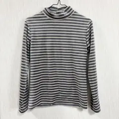 ミドルネック　フリース　カットソー　Mサイズ