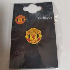 Manchester United ピンバッジ黒
