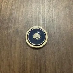 Kate Spade ケイトスペード スマホリング ネイビー