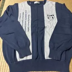 Munsingwear セーター LLサイズ ネイビー・グレー