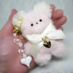 ★no.311★モールドール　くま　キーホルダー　韓国　Moco.Craft