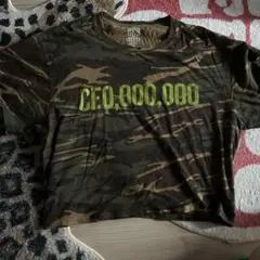 迷彩柄 Tシャツ y2k