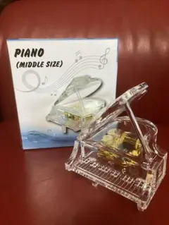 ミドルサイズ グランドピアノ型オルゴール