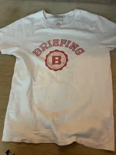BRIEFING ホワイト Tシャツ M