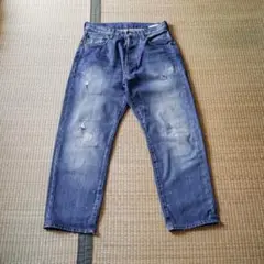 ordinary fits デニム ダメージ ダメージデニム 28