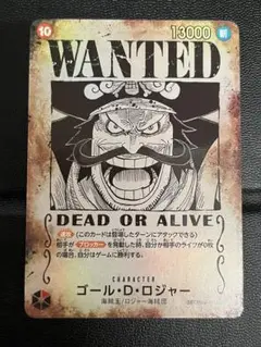 ゴール・D・ロジャー：手配書 SEC-SPC