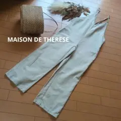 MAISON DE THERESE　 サロペット　オールインワン　吊りズボン