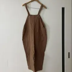 Faire ブラウン サロペット ノースリーブ