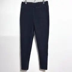 ✨良品✨ BS デニム XL スキニー タイト ストレッチ ウエストゴム 綿 黒