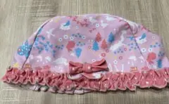 美品　女の子スイムキャップ 水泳キャップ 伸縮性◎