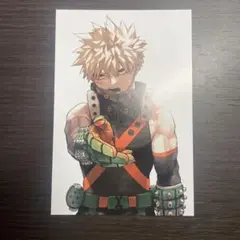 【当日発送】僕のヒーローアカデミア　42巻　特典　イラストカード　爆豪勝己