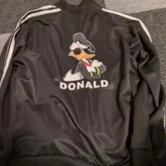Disney ドナルドダック ジャージ M ブラック　新品未使用 タグ付き