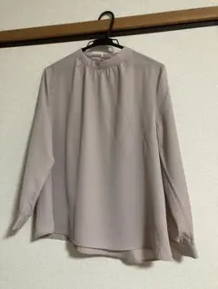m.f.editorial Mサイズ 薄いピンク 長袖ブラウス