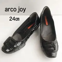 美品✨arco joy アルコジョイ ウェッジソール コンフォート パンプス