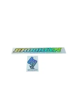 BROOKLYN MACHINE WORKS リフレクターステッカーセット 黒 BROOKLYN MACHINE WORKS リフレクターステッカーセット 黒