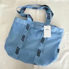 新品　ナイキ　プールバッグ　スイミングバッグ　メッシュバッグ　トート　ブルー