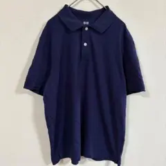 【UNIQLO】(M)AIRism/ドライタッチ/メンズ半袖ポロシャツ/無地