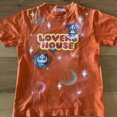 LOVEN'S HOUSE オレンジ Tシャツ M