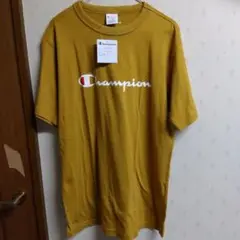 新品タグ付きChampion ベージュ Tシャツ XL C3-P302