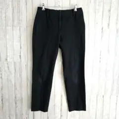 プラステ　レディース　スラックスパンツ テーパードパンツ　ブラック　Mサイズ