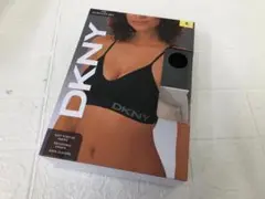 DKNY シームレスブラ ２パック Ｓサイズ ブラック/ベージュ