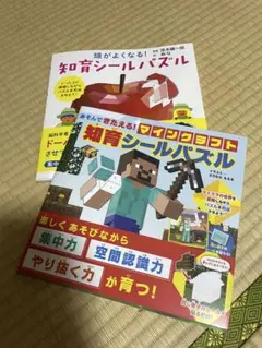 新しい✨マインクラフト 知育シールパズル 2冊セット✨1つAmazonで1650