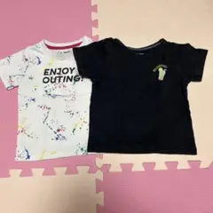 グローバルワーク　Tシャツ2枚セット　S