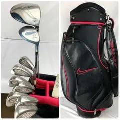NIKE - [レディース]ナイキ VERDANA(バダーナ)8点ゴルフセット バダーナ オールインワンセット クラブセット(8本セット